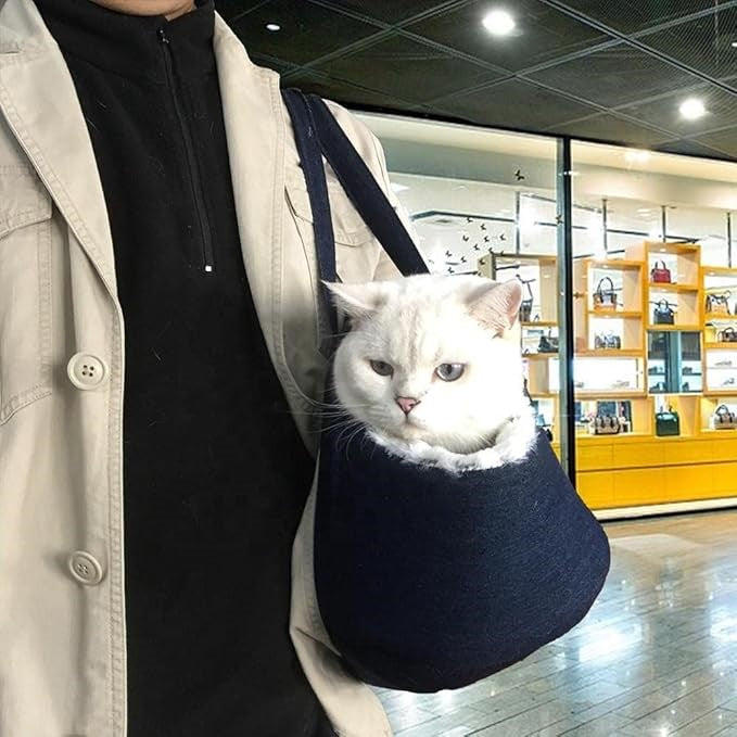 Sac de transport pour chat - Marine