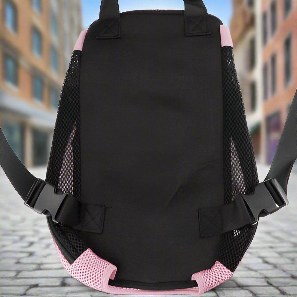 Sac Ă dos pour chat kangourou - Rose