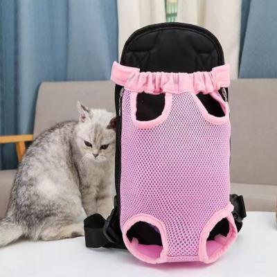 Sac Ă dos pour chat kangourou - Rose