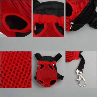 Sac Ă dos pour chat kangourou - Rouge