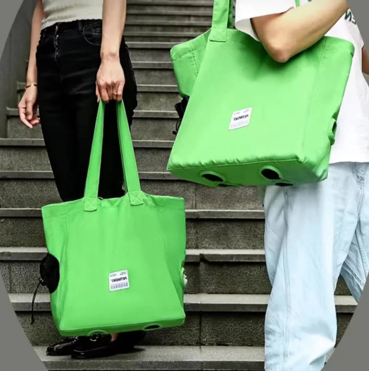 Sac Ă main pour chat - Vert