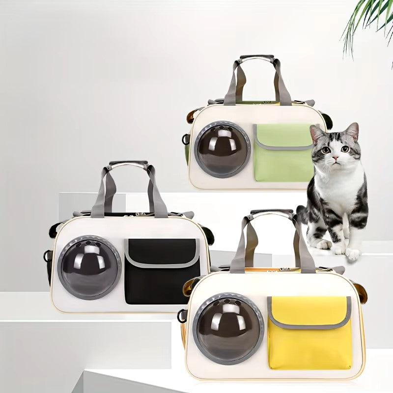 Sac de transport pour chat capsule spatiale
