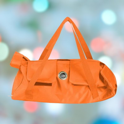 Chat sac de transport - Orange