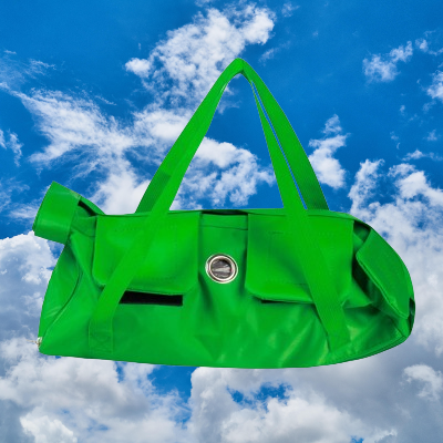 Chat sac de transport - Vert