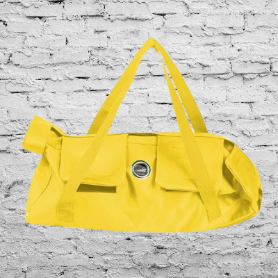 Chat sac de transport - Jaune